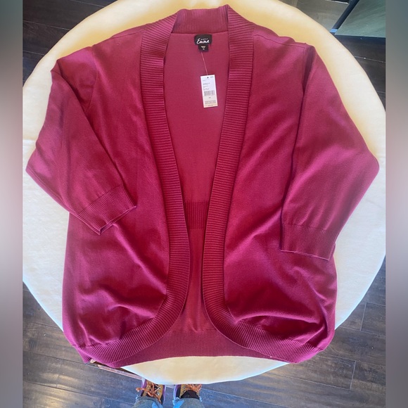 Simply Emma Sweaters - NWT Simply Emma Red Cardigan